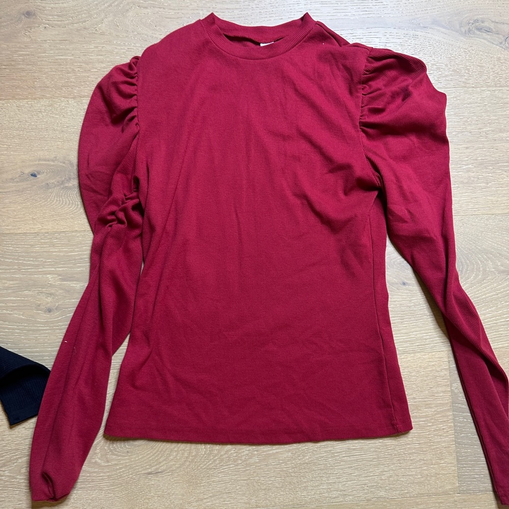 Elegant Red Women's Top